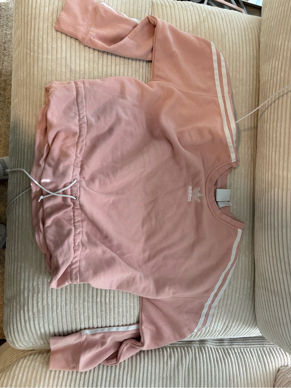 Adidas cropped sweatshirt